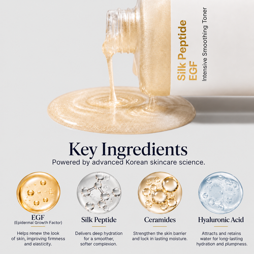 Silk Peptide EGF Toner