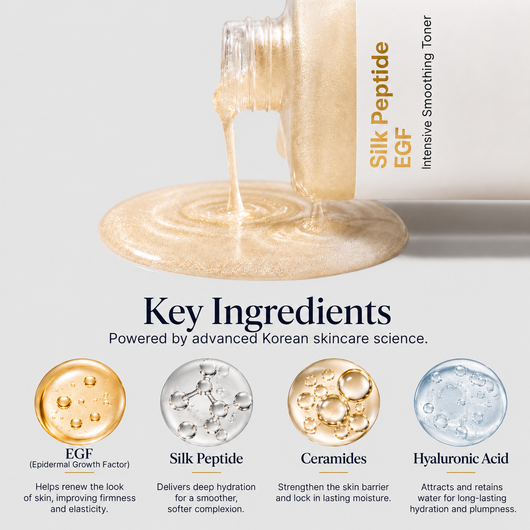 Silk Peptide EGF Toner