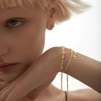 Glimzy™ Stacked Faith Bracelet