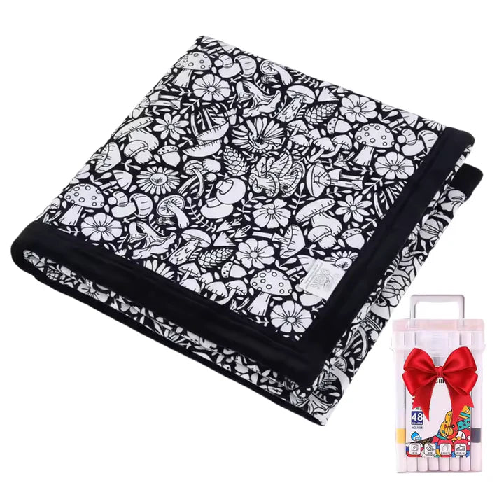 Washable Coloring Blanket